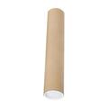 Long Mailing Tubes with Caps Kraft Poster Carrying Box Drawing Storage Tubes Cardboard Postal Tubes for Poster Paintings Artwork Shipping 100cm