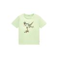 TOM TAILOR Jungen Kinder T-Shirt mit Print 1035085, Grün, 92-98
