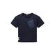 TOM TAILOR Jungen Kinder T-Shirt mit Brusttasche 1034998, Blau, 164