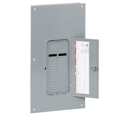 SQUARE D QO130L200PGC Load Center, QO, 30 Spaces, 200A, 120/240V AC,