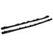 Car Fishing Rod Strap Vehicle Fishing Rod Carrier Stand(2 Pieces Black )