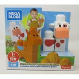 Mega Bloks First Builders Farm Animals 6-Piece Block Set