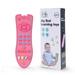 Jake.Secer TV Remote Control Toy Baby Simulation TV Remote Control Kids Educational Music English Learning Toy