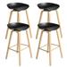 Industrial Dining Chairs Modern Dining Room Chairs Minimalist Style Bar Stools Suitable for Kitchen Living Room and Coffee Shop.