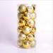 24Pcs Christmas Ball 3cm Barrel Color Ball Christmas Tree Decorations