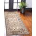 Rugs.com Chateau Collection Rug â€“ 6 Ft Runner Cream Medium Rug Perfect For Hallways Entryways