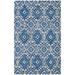 SAFAVIEH Aspen Isaiah Floral Bordered Wool Area Rug Navy/Beige 9 x 12