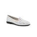 Women's Liz Iii Flats by Trotters in White Silver (Size 7 1/2 M)