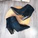 Coach Shoes | Coach | Black Suede Westyn Fringe Heeled Ankle Boot Size 38/8 | Color: Black | Size: 8