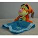 Disney Toys | Disney Just Play Tigger Plush Stuffed Animal Blue Lovey Blanket Dragonfly Rattle | Color: Blue/Orange | Size: Osbb