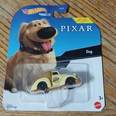 Disney Toys | Hot Wheels Character Cars - Disney's Dug | Color: Cream/Tan | Size: Osb