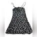 American Eagle Outfitters Dresses | American Eagle Black And Peach Floral Dress Size Small | Color: Black/Cream | Size: S