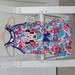 Disney One Pieces | Disney Baby Romper | Color: Blue/Pink | Size: 18-24mb