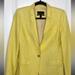 J. Crew Jackets & Coats | J. Crew Regent Blazer Yellow Linen Size 4t | Color: Yellow | Size: 4t