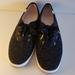 Kate Spade Shoes | Kate Spade X Keds Black Glitter Sneakers 8m | Color: Black | Size: 8