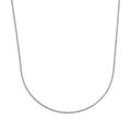 Amor Collier 925 Sterling Silber Unisex Damen Herren Halsschmuck, 50 cm, Silber, Kommt in Schmuck Geschenk Box, 9404520