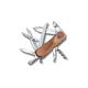 Victorinox 2391163 Evolution Wood 17 Swiss Army Pocket Knife, Multi Tool, 13 Functions, Wood Saw, Wood, Medium/50 mm