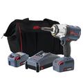 Ingersoll-Rand 1/2" Drive Powerful Impact Wrench W7252-K22B-EU in Practical case, Professional Cordless Wrench with 2" Anvil & 20 V in Set with 2 Batteries, 5 AH and Charger in Tool case