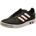 adidas Unisex G.s. Court Sneaker, Core Black FTWR White Collegiate Orange, 9.5 UK