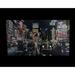 Northlight Seasonal LED Lighted NYC Times Square & Classic Cars Canvas Wall Art 15.75" x 23.75" Canvas in Black/Gray | Wayfair NJ83101