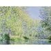 Lark Manor™ The Epte River Near Giverny by Claude Monet - Wrapped Canvas Print Canvas in White | 36 H x 48 W x 1.25 D in | Wayfair