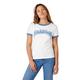 Wrangler Women's Ringer Tee T-Shirt, White, Large