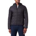 Mexx Men's Hooded Puffer Jacket, Black, M