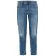 camel active Herren Tapered Fit Destroyed Jeans mit Smartphone Tasche 34 Denim Blau menswear-34/34