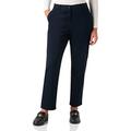 Tommy Hilfiger Damen Hose Cotton Straight Pant Businesshose , Blau (Desert Sky), 36