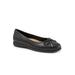 Women's Dellis Flat by Trotters in Black (Size 9 1/2 N)