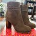 Tory Burch Shoes | Nib Tory Burch Leigh Lug Sole Suede Boot | Color: Tan | Size: 9