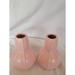 Urban Outfitters Accents | 2 Urban Outfitter Ceramic Bud Vase Ribbed Gourd Bubble Shape Pink Blush 5.5x4in | Color: Pink | Size: Small