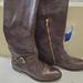 Coach Shoes | Iob Coach Women's Monique Leather Knee High Riding Boots Size 9.5 M | Color: Brown | Size: 9.5