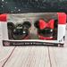 Disney Kitchen | Mickey& Minnie Mouse Salt And Pepper Shakers. Nib. | Color: Black/Red | Size: Os