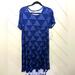 Lularoe Dresses | High Low T-Shirt Dress, So Cozy And Cute. | Color: Blue | Size: M