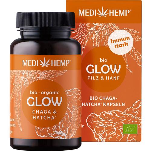 BIO Glow Chaga-HATCHA Medihemp Kapseln 120 St