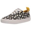 TOMS Alpargata Fenix Lace-Up Sneaker, Black Sun Daisies, 1 UK