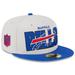 Men's New Era Stone/Royal Buffalo Bills 2023 NFL Draft On Stage 59FIFTY Fitted Hat