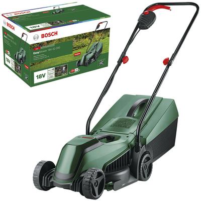 Akku-Rasenmäher BOSCH HOME & GARDEN "EasyMower 18V-32-200", grün (baumarkt), B:35,5cm H:99,5cm T:112cm, Rasenmäher, ohne Akku und Ladegerät Image