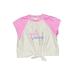 Cat & Jack Rash Guard: White Sporting & Activewear - Kids Girl's Size 4