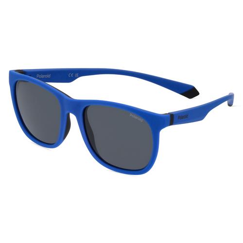 Polaroid PLD 2140/S Herren-Sonnenbrille Vollrand Eckig Acetat-Gestell, blau