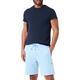 Tommy Hilfiger Herren Sweatshorts Tommy Logo Kurz, Blau (Vessel Blue), XS