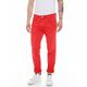 Replay Herren Jeans Anbass Slim-Fit mit Stretch, Rot (Red 054), W33 x L32