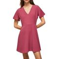 Pepe Jeans Damen Pat Kleid NS SS, 371dark Blush, L EU