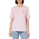 Tommy Hilfiger Damen T-Shirt Kurzarm Rundhalsausschnitt, Rosa (Classic Pink Heather), S