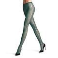 FALKE Damen Strumpfhose Supersize Net W TI Transparent gemustert 1 Stück, Türkis (Verdigris 7426), XL