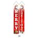 Fuwaxung Nutcracker Soldier Christmas Banner Couplet Christmas Decorations for Home for Holiday Merry Christmas Door Decor Happy New Year