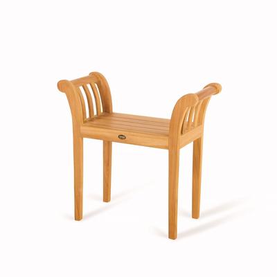 ARB Teak Empire Backless Teak Backless Bench-Stool with Handles BEN571