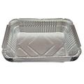Disposable BBQ Drip Pans Aluminum Drip Pans Recyclable Thick Geat to Grill Meat Fish and Vegetables for BBQ Party - 10Pcs_1000ml