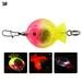 LED Flash Fishing Light Decoy Lamp Deep Drop Underwater Squid Strobe Lure Bait